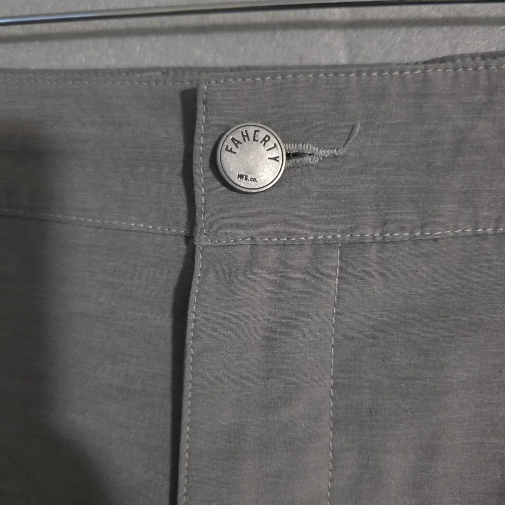 Faherty Mens Ice Grey 9